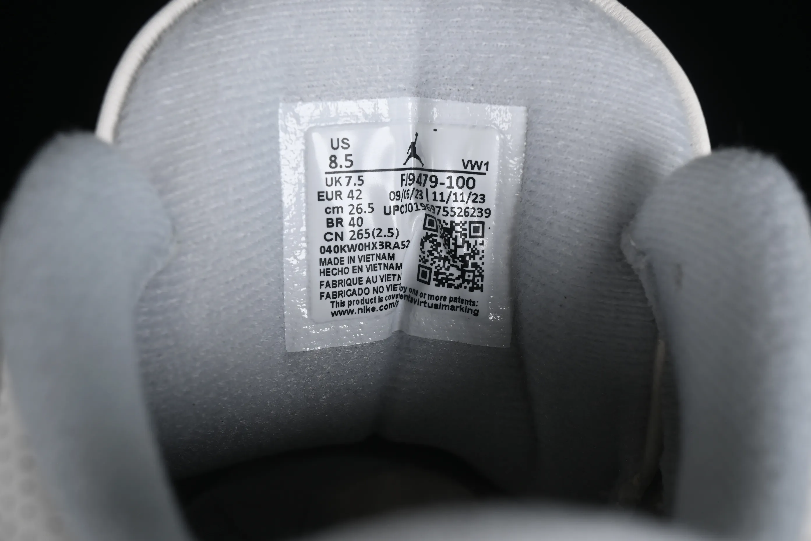 All categories Air Jordan Jordan series basketball shoes Air Jordan 3 C version Air Jordan 3 "Craft Ivory" AJ3 Joe 3 ivory white full first layer FJ9479-100